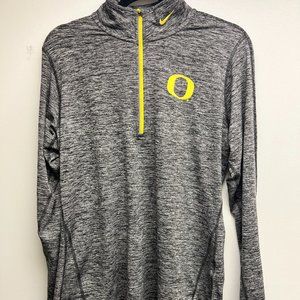 Nike Dri Fit Oregon Ducks 1/4 Zip Jacket Women
